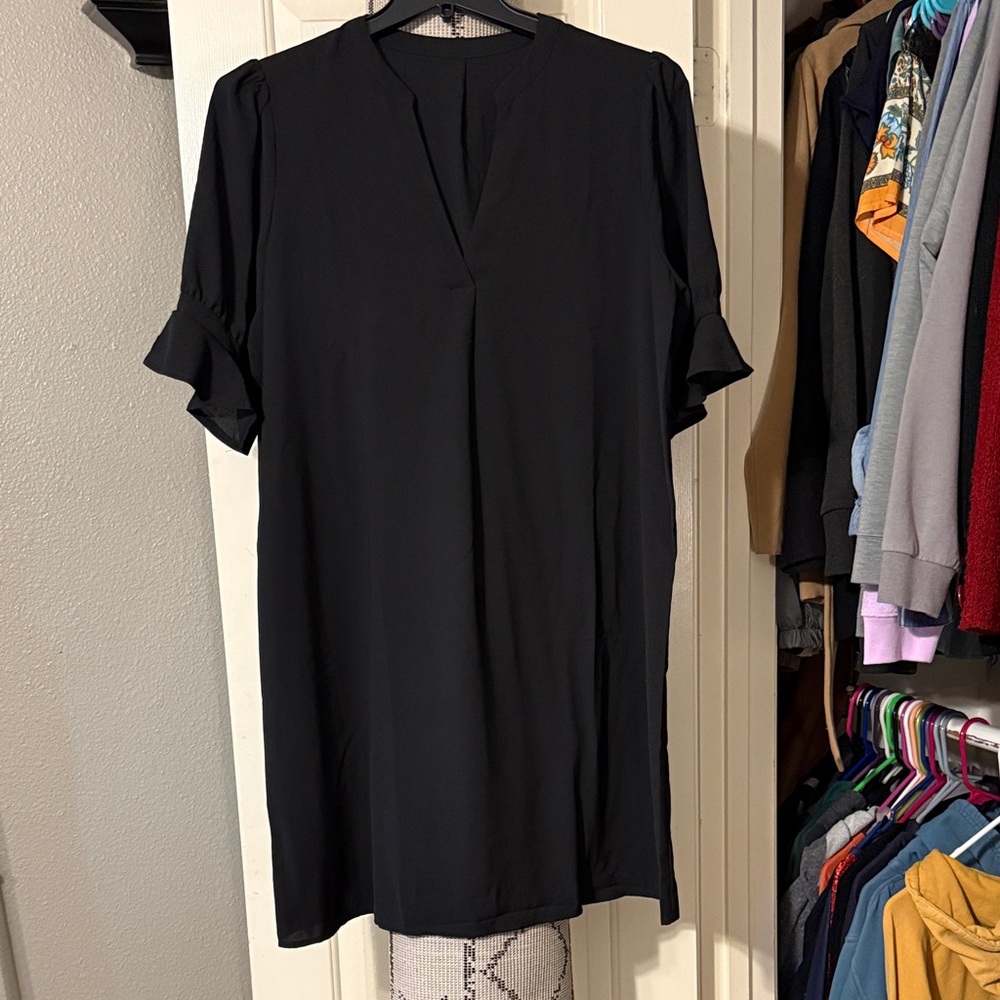 Elegant Black Women's Top